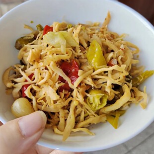 湖北黄冈罗田土特产农家腌萝卜丝咸菜开胃土菜正宗家乡味一瓶包邮