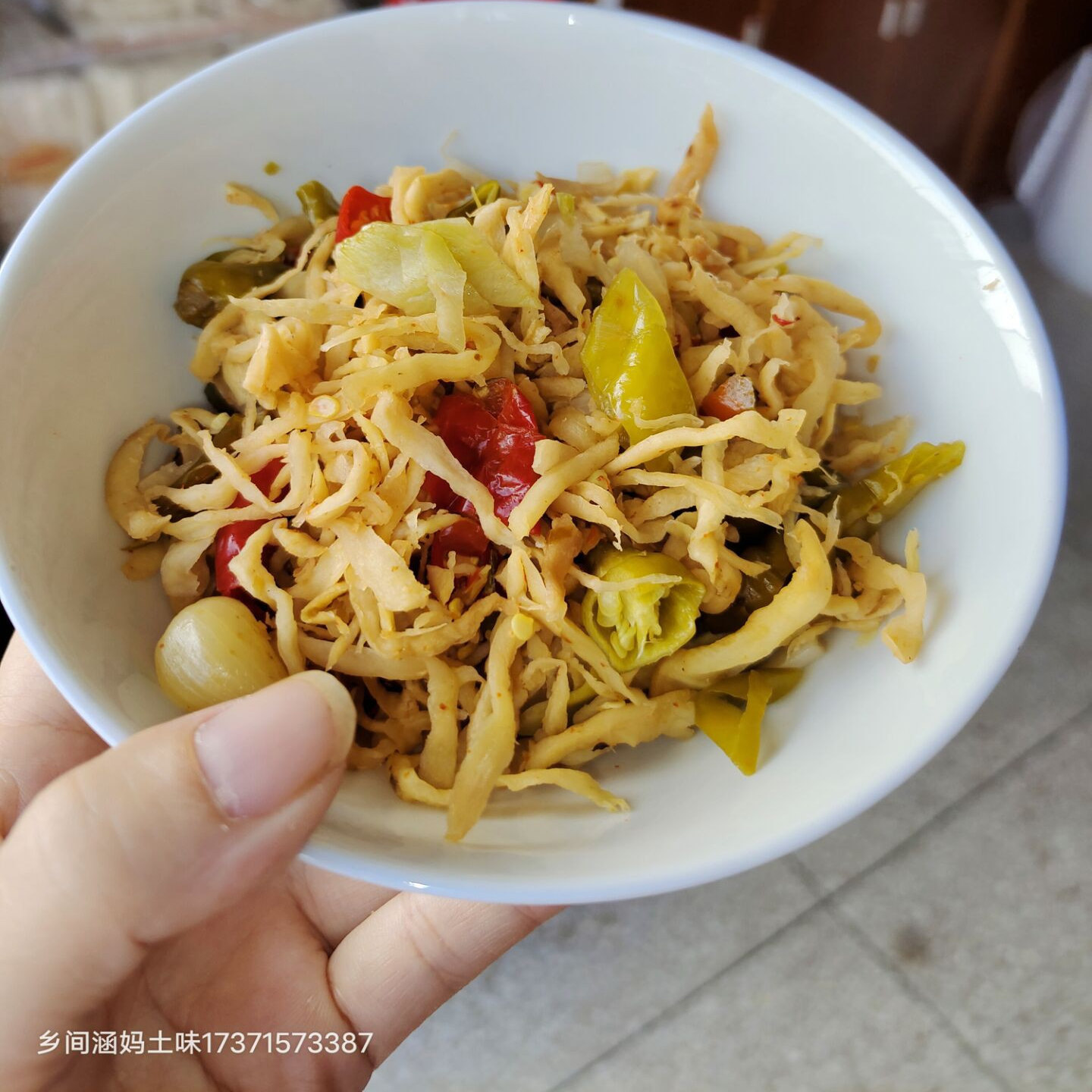 湖北黄冈罗田土特产腌萝卜丝咸菜开胃土菜正宗家乡味一瓶包邮