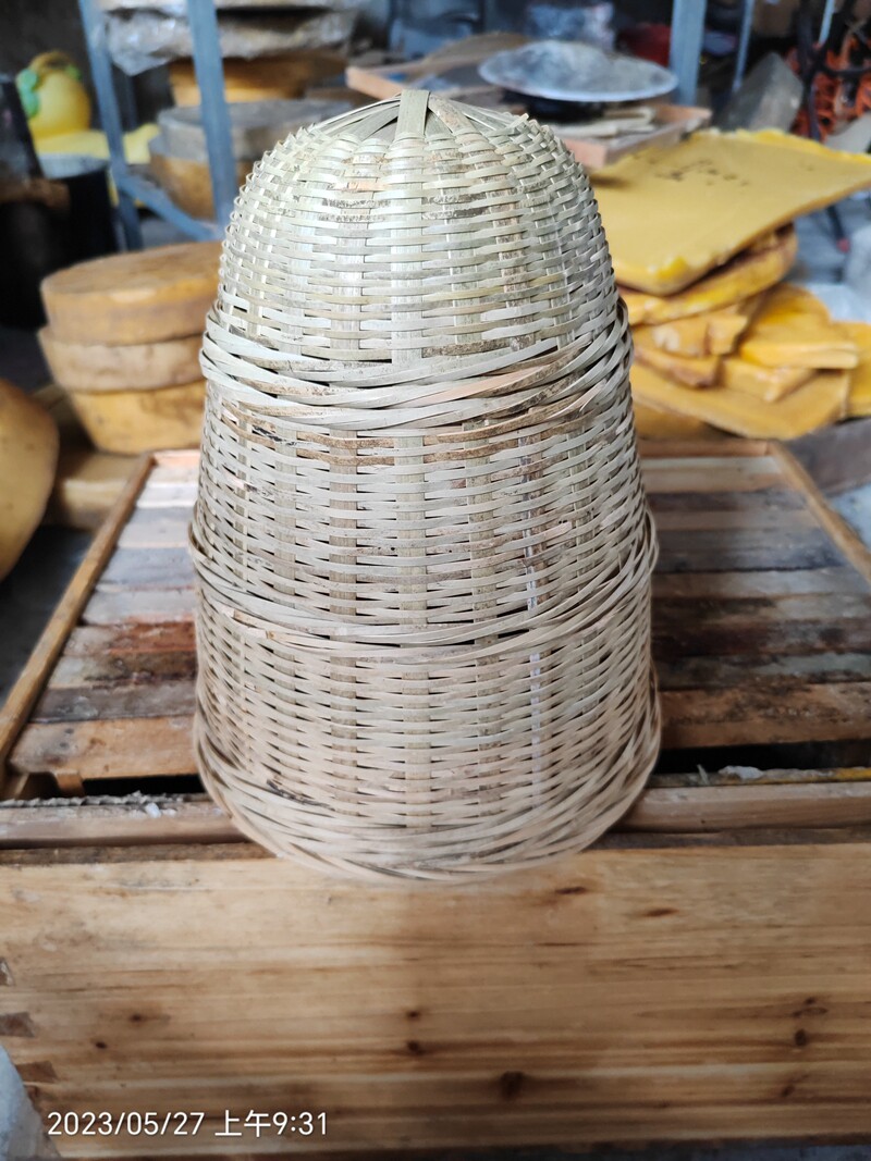 竹编竹制品手工竹编收蜂笼捕蜂笼招蜂笼加大竹编捕蜂器蜜蜂透气