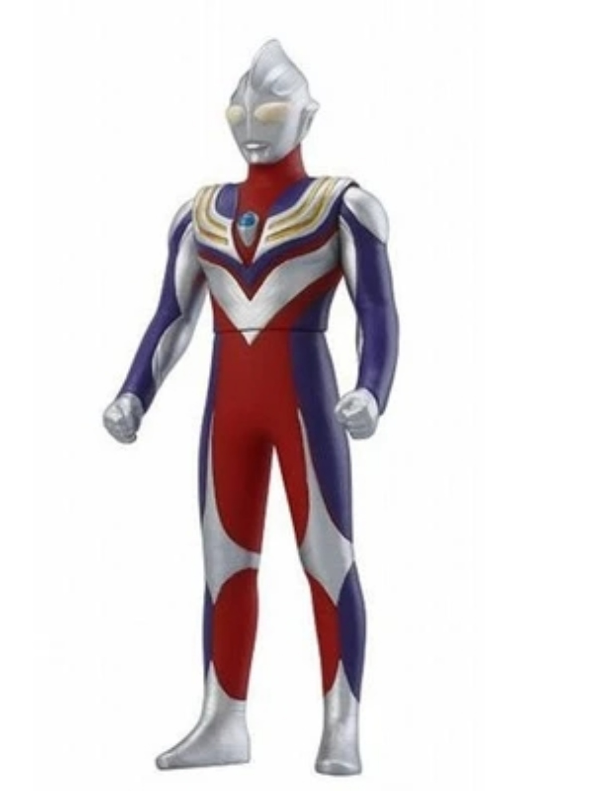 万代迪迦奥特曼融合手办软胶人偶