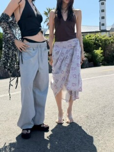 现bubble韩代ATMOSPHERE韩国夏季时尚气质百搭女装半身裙实体秒发