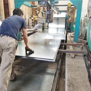 镀锌板白铁皮现货 加工定制U槽L包边天沟接水盘 防锈雪花板薄铁片