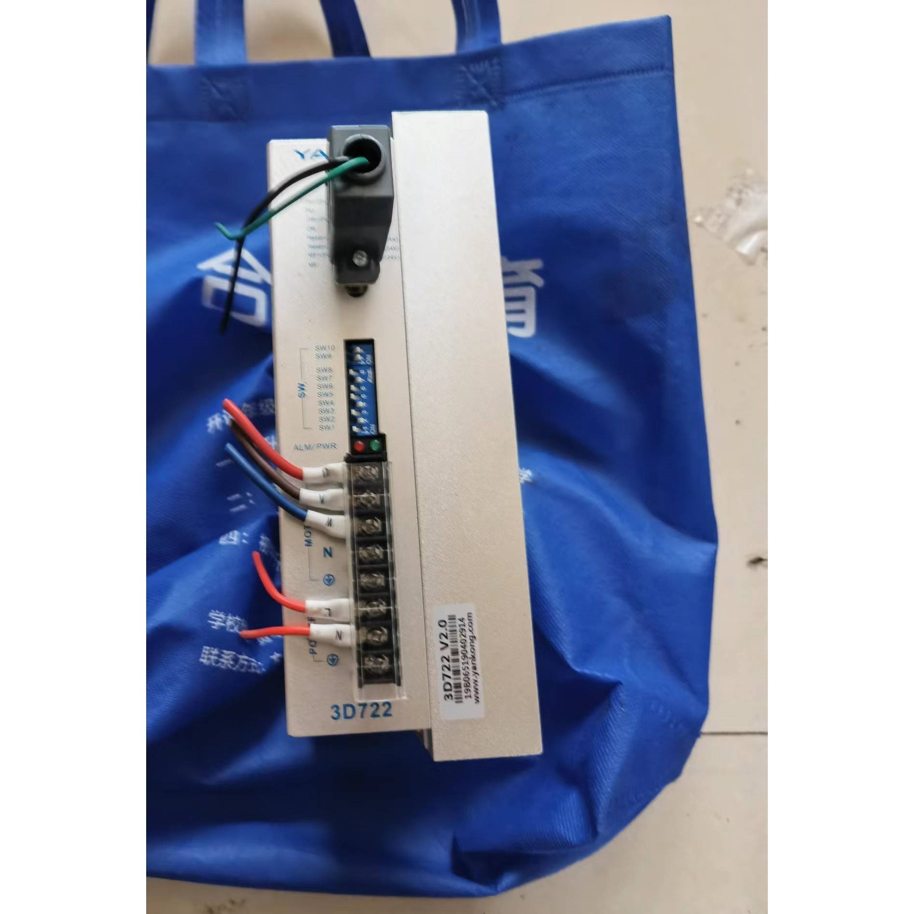 研控步进驱动器 3D722 二手的。8-9成新。