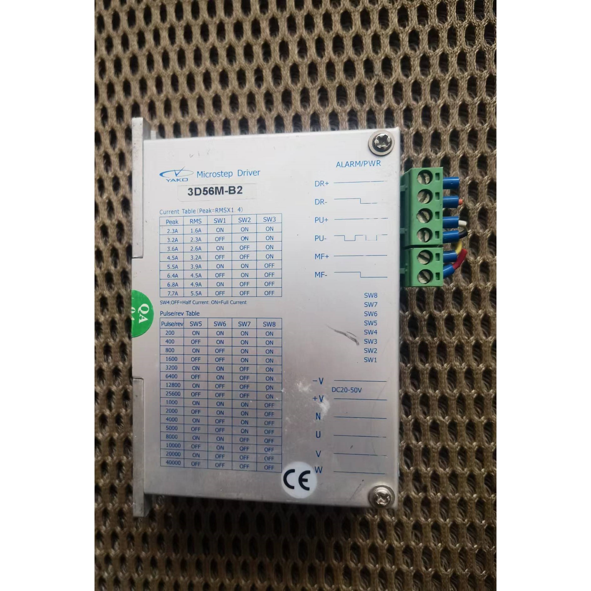 研控 3D56M,3D56M-B2 步进电机驱动器，二手的