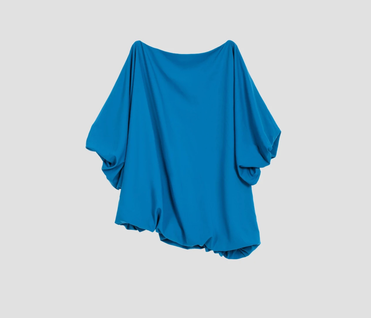 FOREVERCAN“西城律动”不规则一字肩斜肩两穿式T恤连衣裙ST22979