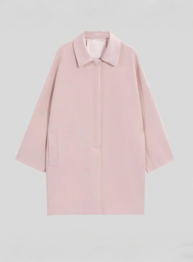 FOREVERCAN“甜心赴约”建筑解构茧型宽松西装风衣外套SC22970