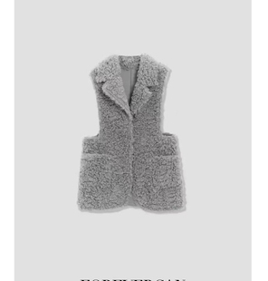 FOREVERCAN“哥斯达黎加”客订环保草草坎肩马甲大衣外套 SC22341