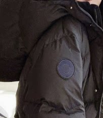 貴婦大衣式95白鵝绒羽絨服