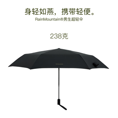 超轻238克加大114厘米防冲爆伞