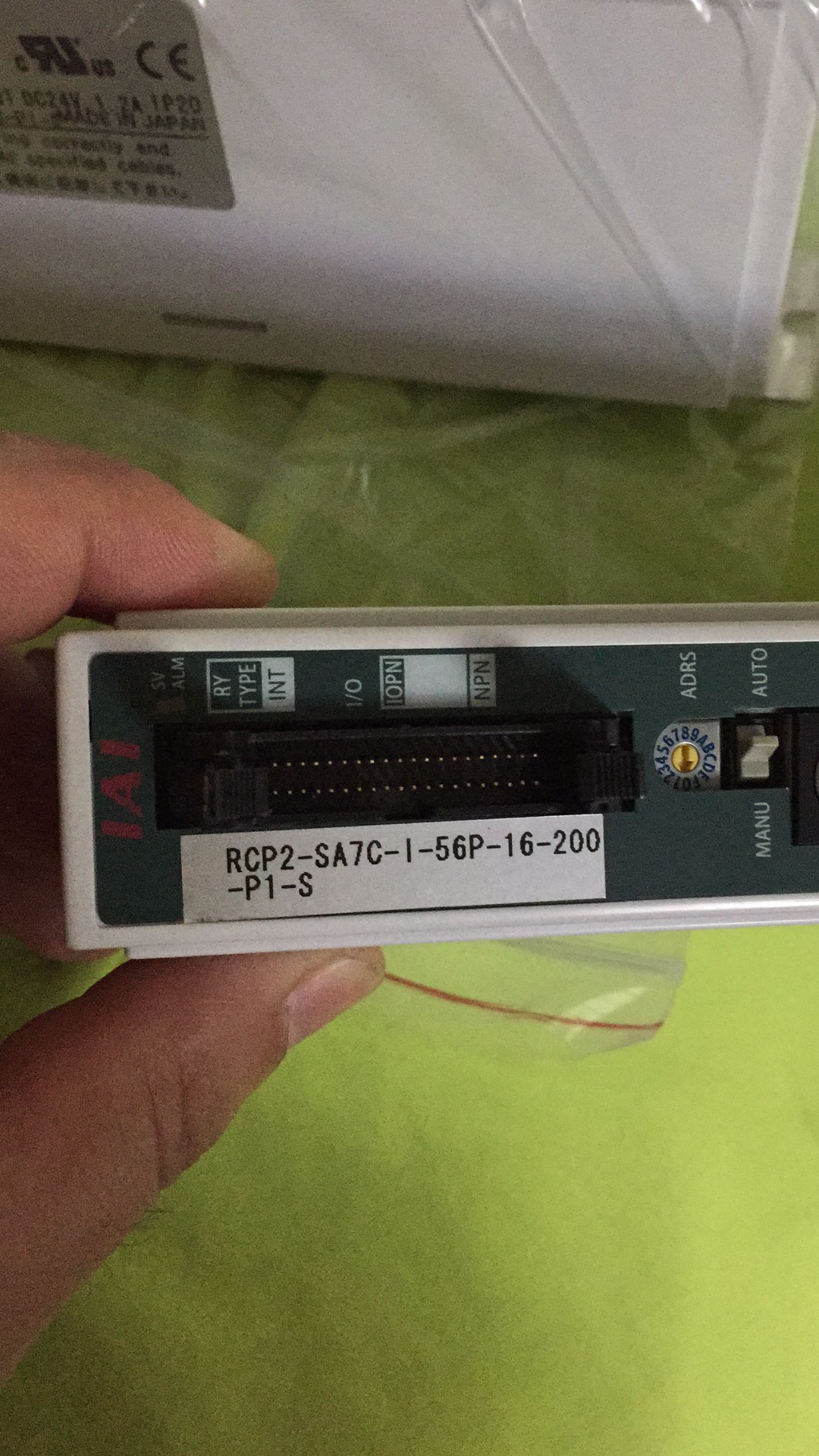 IAI伺服驱动器RCP2-SA7C-I-56P-I-56P-16-200-P1-S 实物拍摄正品