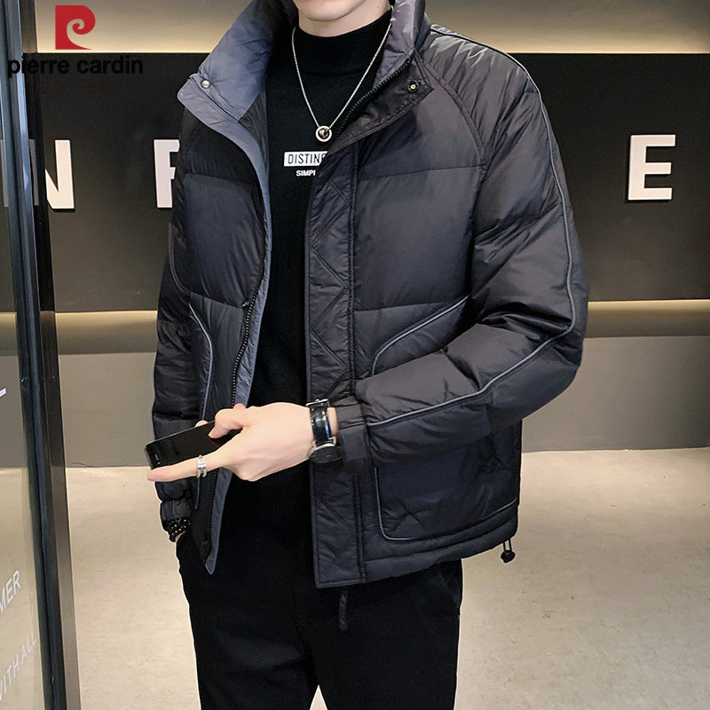 皮尔卡丹羽绒服男冬季潮牌加厚