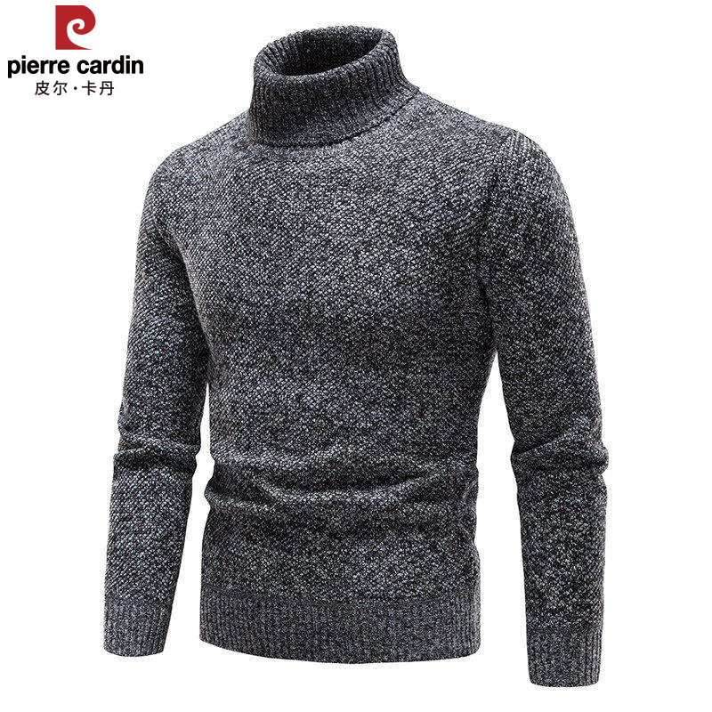皮尔卡丹高领毛衣男冬季一体绒毛衫高级感爸爸套头针织衫内搭线衣,男装,针织衫/毛衣,淘宝优惠券,粉丝福利购,淘宝优惠卷