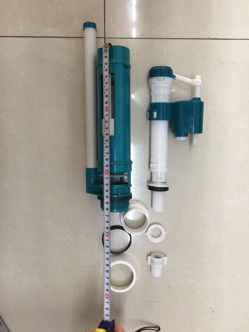 蹲便器冲水箱超薄水箱排水阀配件进水阀配件