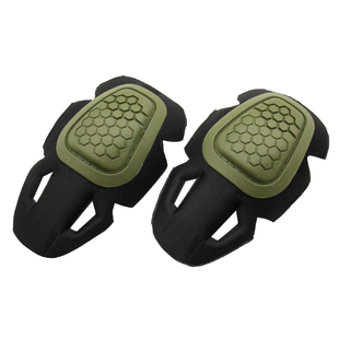 犀兕合甲 G4战斗裤用内插外置战术护膝GEN4护膝硬地用 军绿色款