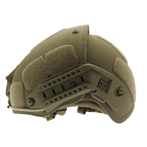 突击先锋 AF防弹头盔芳纶 .44防护轻量化模块可替换NIJ IIIA3沙色