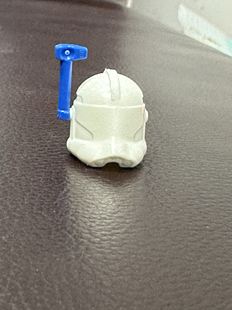 第三方头盔白色星球大战克隆兵白兵暗指挥官兵人仔帽配件