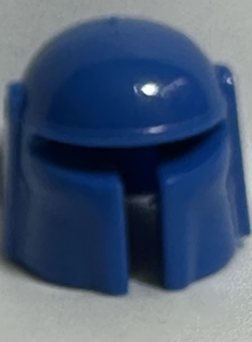 蓝色第三方头盔白色星战克隆兵白兵指挥官兵人仔帽配件赏金猎人