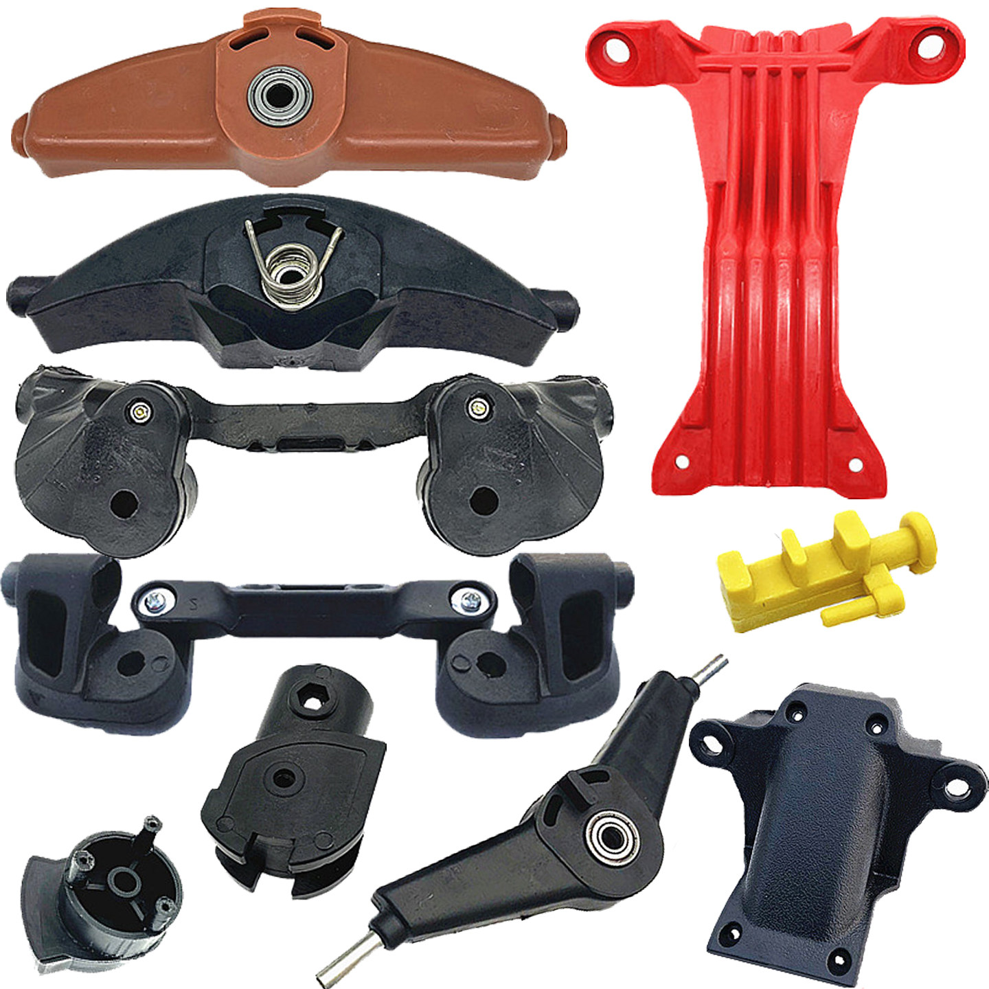 儿童滑板车折叠零件塑料件转向器配件小孩三四轮滑板按钮连接片,玩具/童车/益智/积木/模型,童车配件,淘宝优惠券,粉丝福利购,淘宝优惠卷