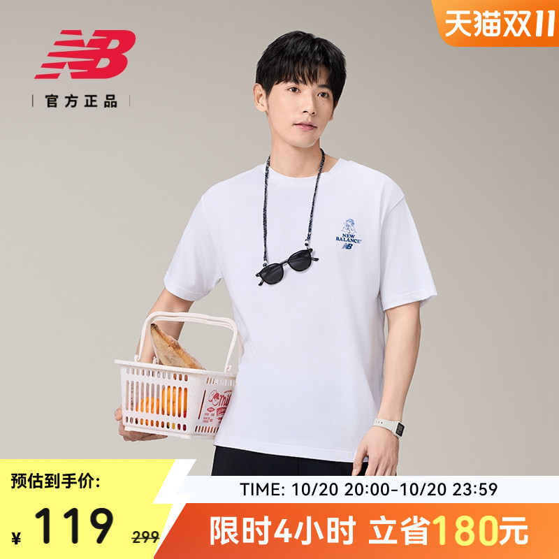 NEWBALANCE圆领短袖T恤