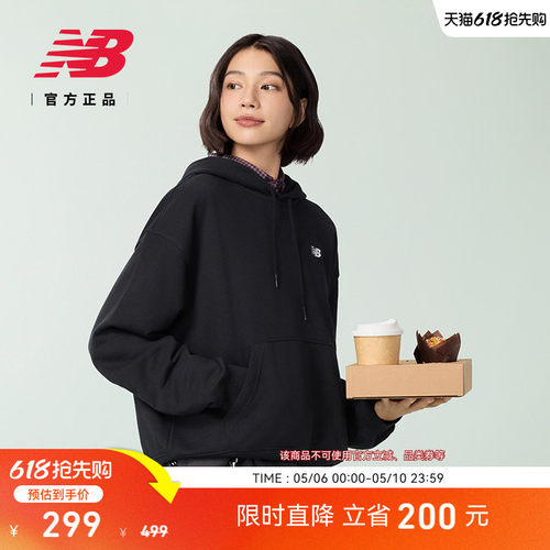 NewBalance女士百搭连帽卫衣