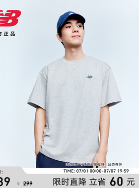 New Balance NB官方26新款男款时尚百搭舒适运动短袖T恤MT61E14R