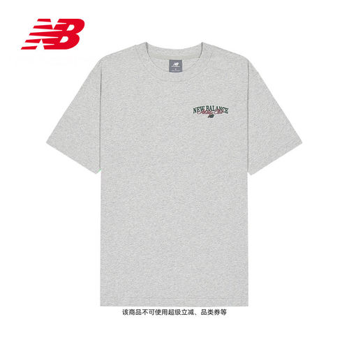 NewBalance男透气运动短袖T恤
