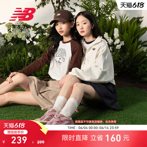 NewBalanceNB休闲圆领长袖T恤