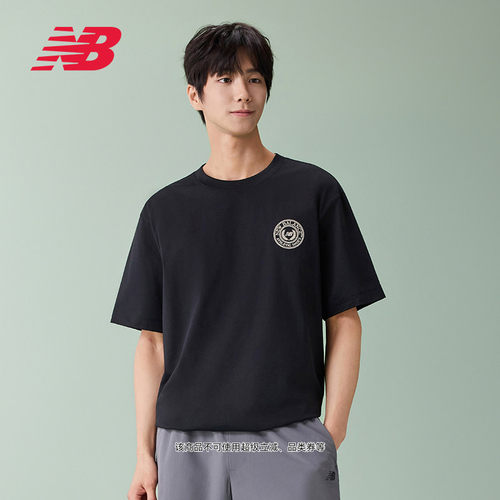 NewBalance新款男舒适短袖T恤