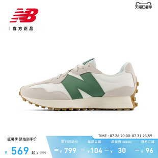 V头鞋 | New BalanceNB官方正品男女情侣款轻便运动休闲鞋U327LX