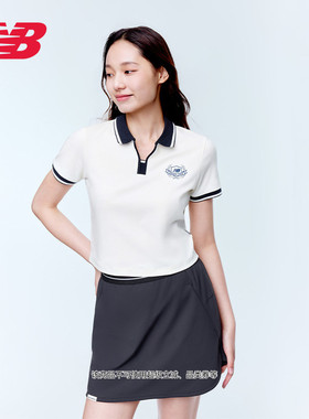 New Balance NB官方26新款女款舒适时尚百搭POLO翻领T恤WT61R090