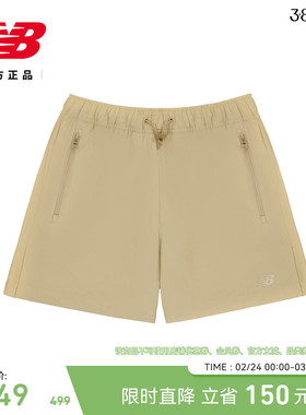 New Balance NB官方正品女士休闲舒适百搭潮流运动短裤AWS52356