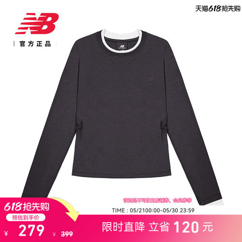 NewBalanceNB休闲圆领长袖T恤