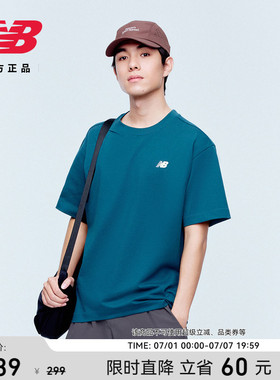 New Balance NB官方26新款男款舒适时尚运动休闲短袖T恤MT61P1J9