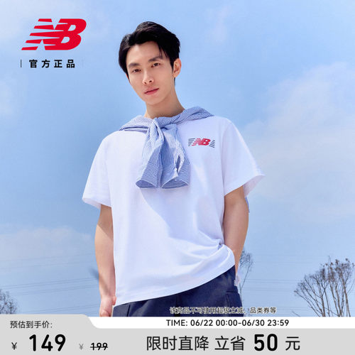 NewBalance男款短袖T恤