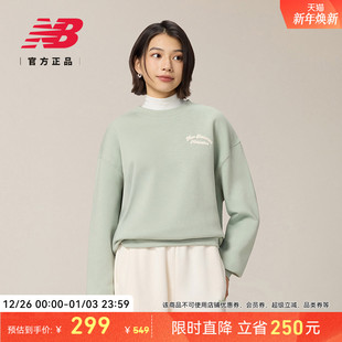 Balance 休闲运动长袖 NB官方正品 时尚 套头卫衣WT53516 冬女款 New