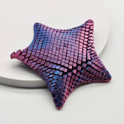 3D Printed Starfish Ornament Movable Joints Stress Relief