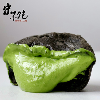 不饱的面包黑芝麻巴斯克麻薯球抹茶爆浆麻薯球豆乳肉松大福团子
