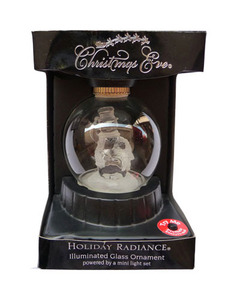 Holiday Radiance 圣诞节创意礼物 水晶彩灯装饰品 雪人水晶球