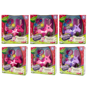 DREAM KINGDOM HEATHER UNICORN PONY长发编辫子梳头发饰独角小马
