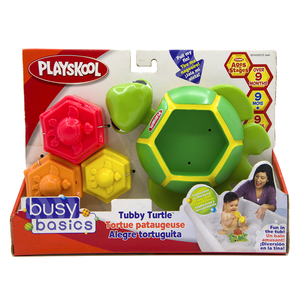 PLAYSKOOL孩之宝乌龟层层叠形状配对叠叠乐 婴幼儿童戏水洗澡玩具
