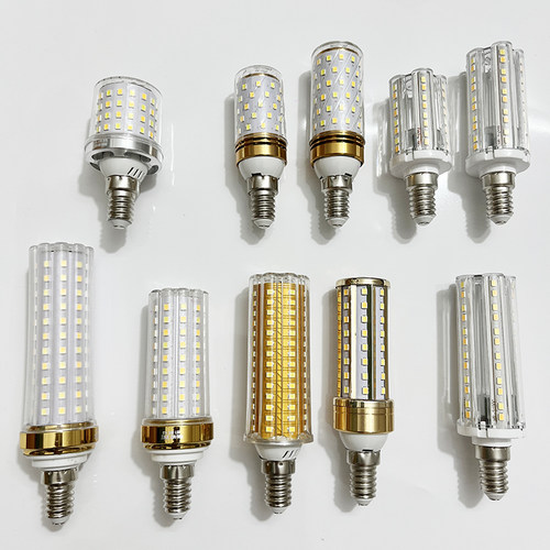 led玉米灯泡三色变光e14小螺口