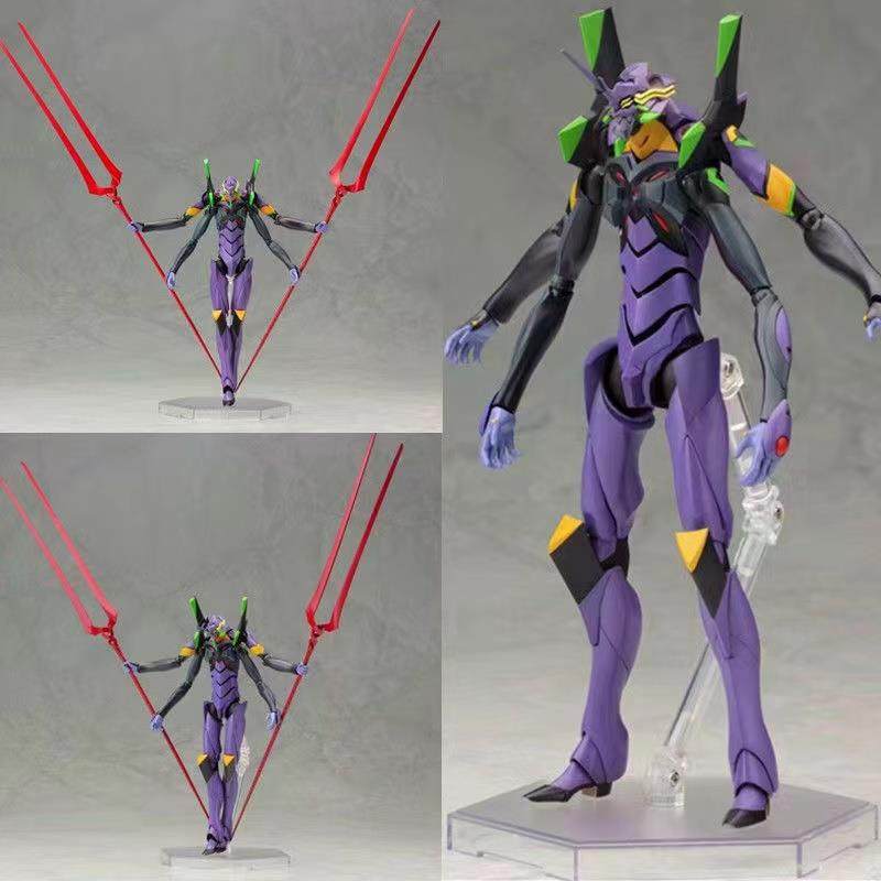 EVA剧场十三号机关节可动手办世纪福音战士13号机初号机模型玩具