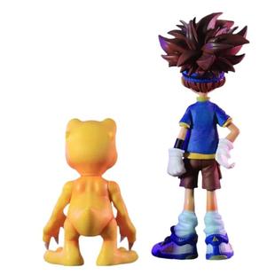 八神太一和亚古兽手办 数码宝贝 周边潮玩摆件二次元动漫玩具公仔