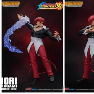 祖国版ST KOF 拳皇98 八神庵 可动 手办模型摆件 格斗天皇