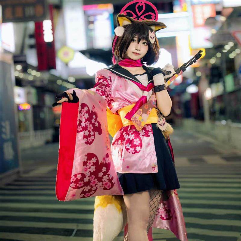 碧蓝档案cos服久田泉奈cosplay服装百鬼夜行连合学院动漫服装全套