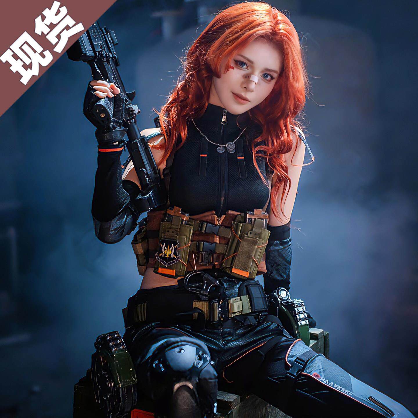 现货三角洲行动cos服克莱尔疾风cos服游戏二次元cosplay服装女图片