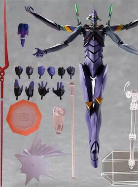 新世纪EVA初13号机福音战士可动手办拼装模型紫螳螂十三号机玩具