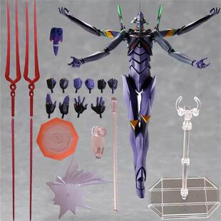 新世纪EVA初13号机福音战士可动手办拼装模型紫螳螂十三号机玩具