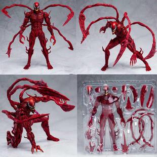 SHF屠杀漫威电影毒液2屠杀开始关节可动儿童人偶手办玩具模型摆件