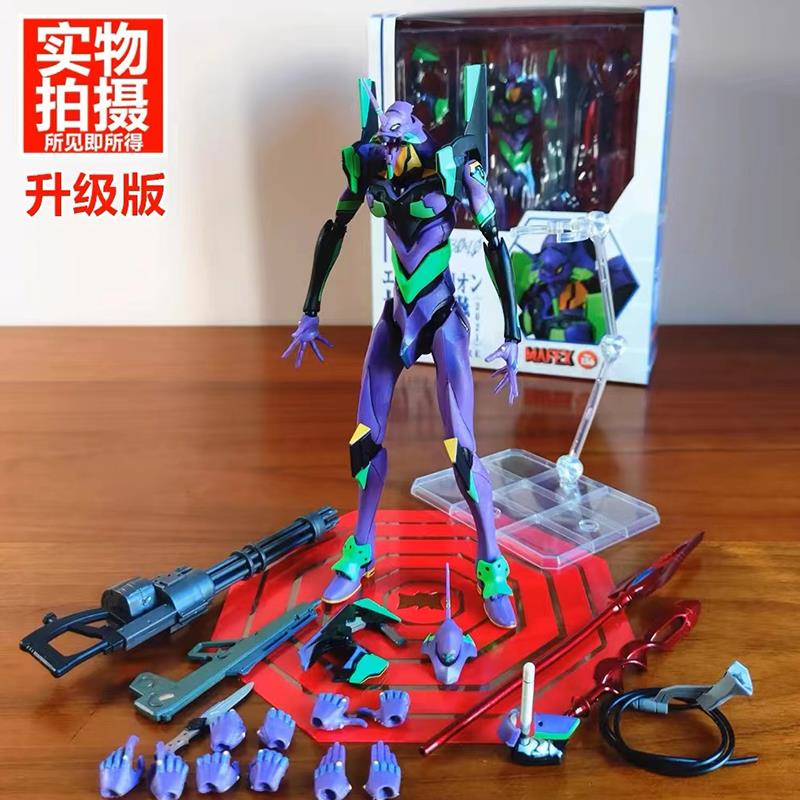 Eva福音战士周边 合金关节初号机 二号机 儿童玩具模型新世纪手办